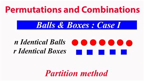 distributing n balls in m boxes|n balls and m boxes.